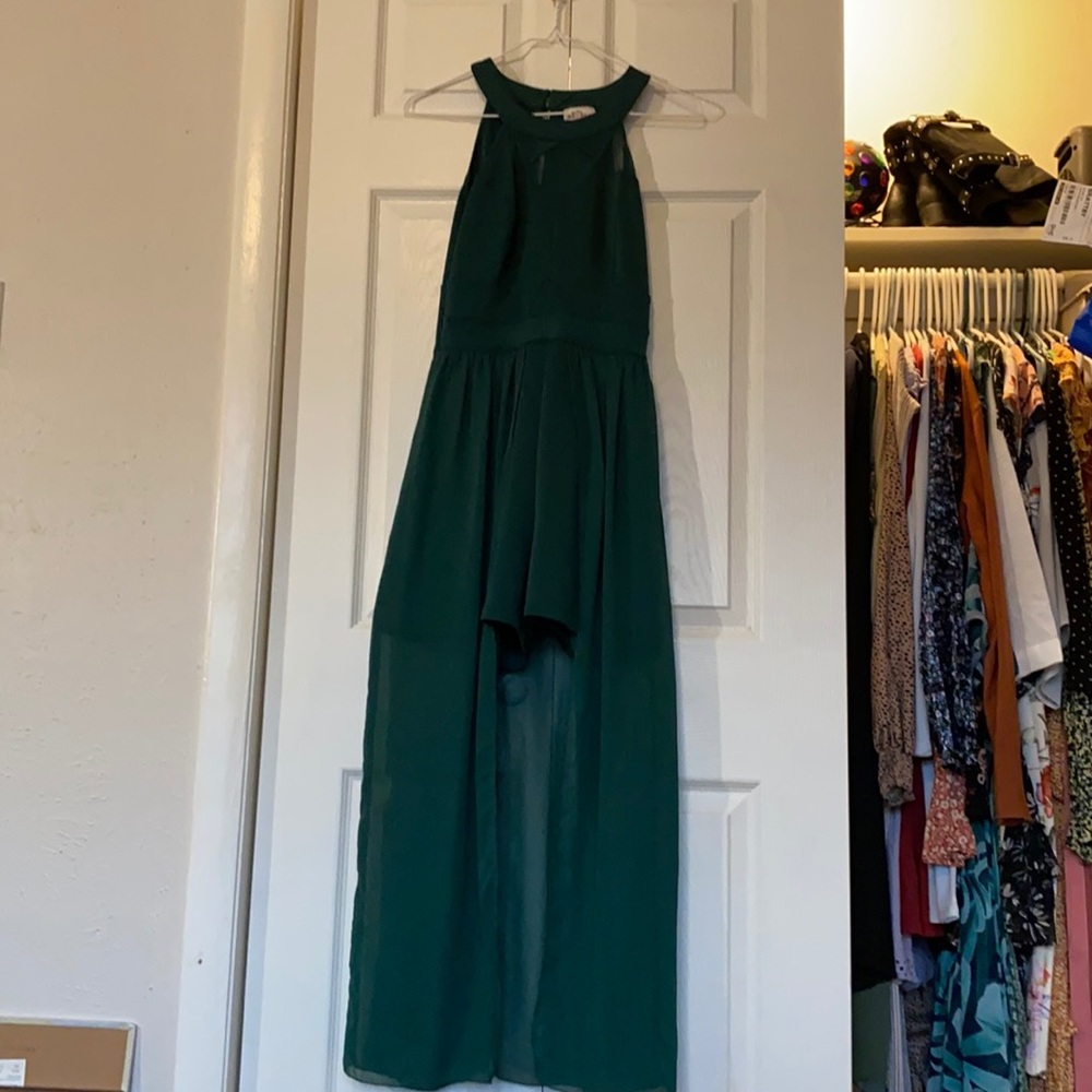 Green shorts dress